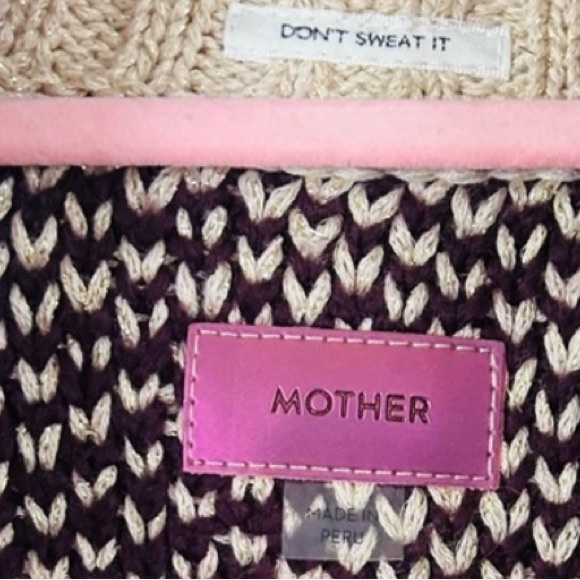 MOTHER the family ties cardigan NWOT. Sold out everywhere. - Picture 7 of 14